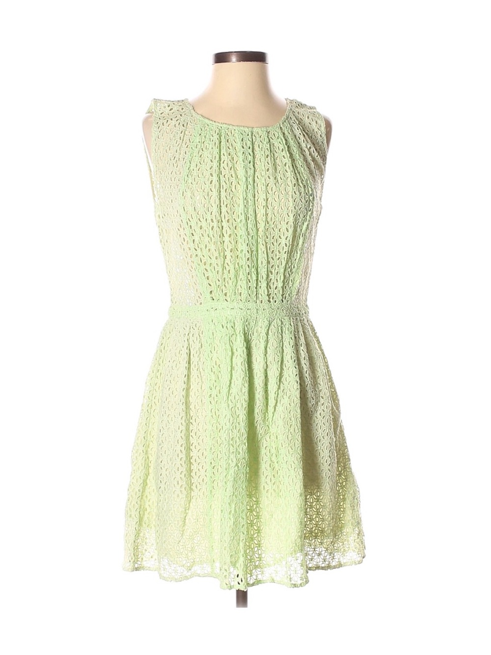 JOIE green eyelet dress